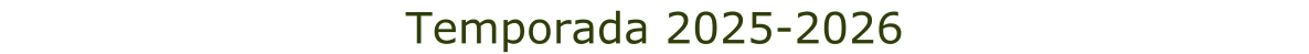 Temporada 2025-2026